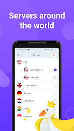 VPN Duck — Fast and Secure Screenshot 4
