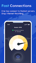 Sonics VPN - Fast VPN proxy Screenshot 2