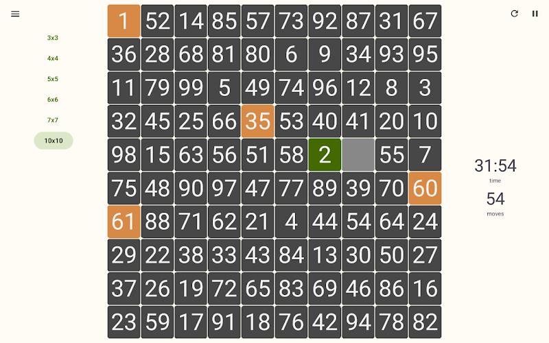 15 Number puzzle sliding game Screenshot 20