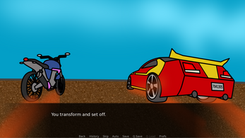 Transformers CYOA Demo Screenshot 4