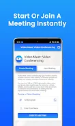 Video Meet: Video Conferencing Screenshot 3