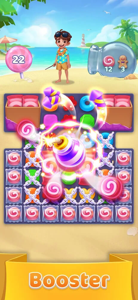 Jellipop Match Mod Screenshot 1