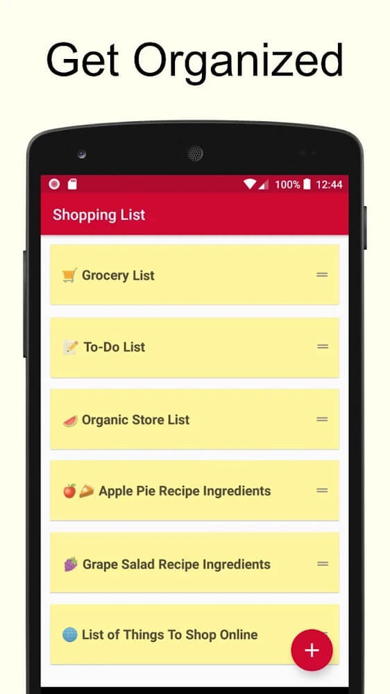 Shopping List Mod Screenshot 1