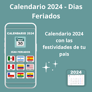 Calendario 2024- Días Feriados Screenshot 5