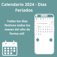 Calendario 2024- Días Feriados Screenshot 3