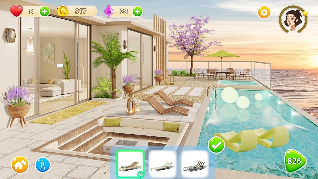 Homematch Home Design Games Mod Screenshot 2