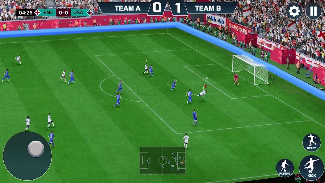 Real League Soccer Offline Mod Screenshot 1