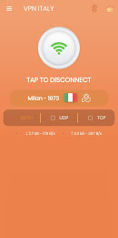 VPN ITALY - Secure VPN Proxy Screenshot 3