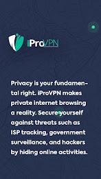 iProVPN: Elite Privacy Guard Screenshot 3