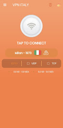 VPN ITALY - Secure VPN Proxy Screenshot 1