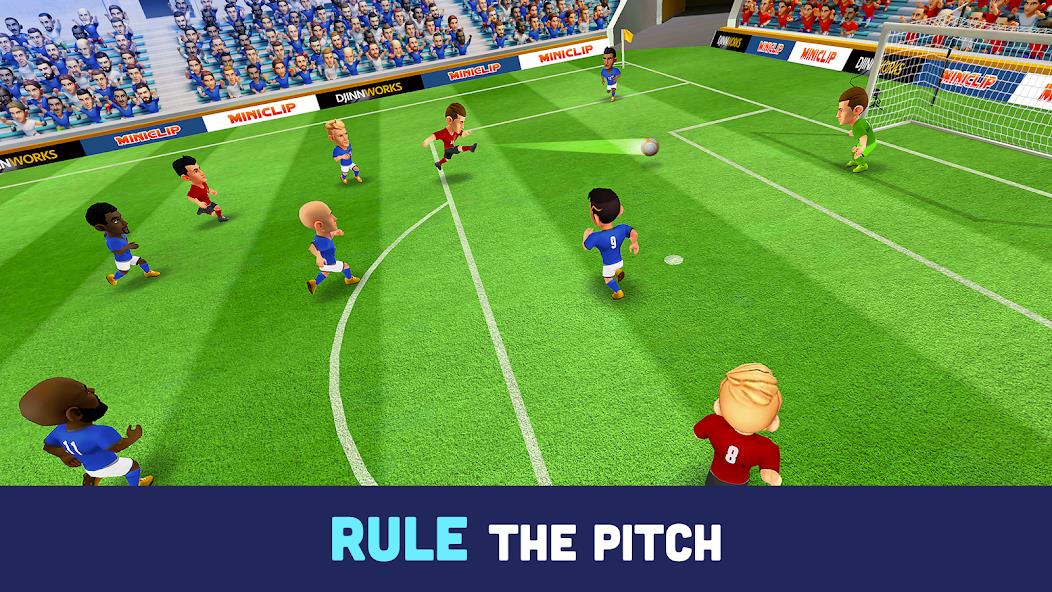 Mini Football - Mobile Soccer Mod Screenshot 3