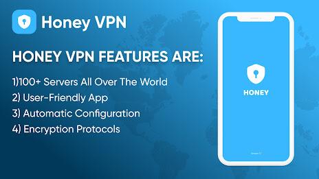 Honey VPN - Fast & Secure Screenshot 4