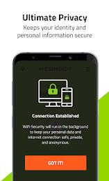 Webroot WiFi Security VPN Screenshot 5