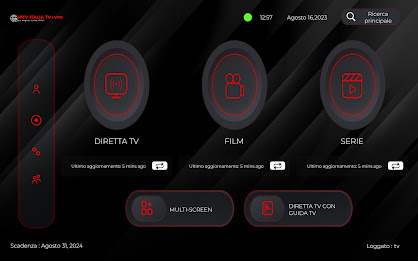IPTV ITALIA TV + VPN Screenshot 2