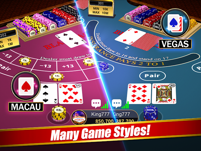 Baccarat – Dragon Ace Casino Screenshot 22