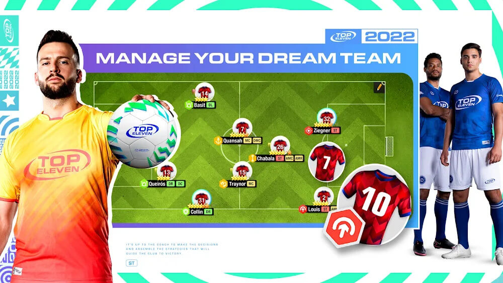 Top Eleven Be a Soccer Manager Mod Screenshot 2