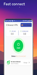 X Browser VPN - Proxy Site VPN Screenshot 4