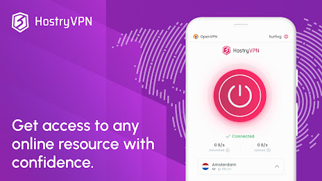 Hostry VPN: Privacy on the Run Screenshot 1