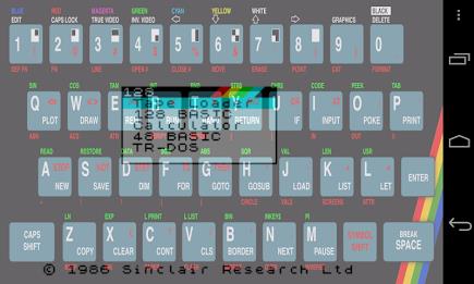 USP - ZX Spectrum Emulator Screenshot 2