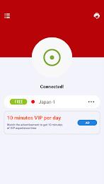 VPN Japan - JP VPN Proxy Screenshot 3