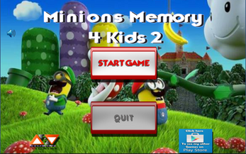 Minions Memory 4 Kids 2 Screenshot 1