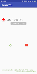 Canada VPN -Plugin for OpenVPN Screenshot 2