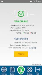 Trust.Zone VPN - Anonymous VPN Screenshot 4