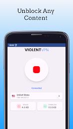 Violent VPN - Unlimited VPN Screenshot 4