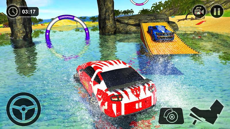 Floating Water Surfer Car Driv Screenshot 13