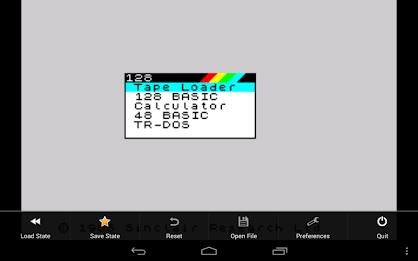 USP - ZX Spectrum Emulator Screenshot 7
