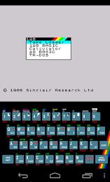 USP - ZX Spectrum Emulator Screenshot 1