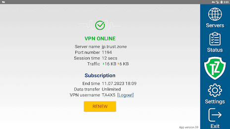 Trust.Zone VPN - Anonymous VPN Screenshot 18