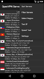 VPN Servers for OpenVPN Screenshot 5