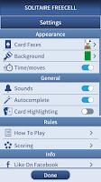 FreeCell Solitaire Classic Screenshot 4