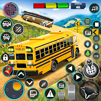 Offroad School Bus Driver Game Screenshot 2