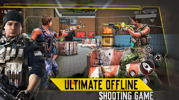 War Games Offline - Gun Games Screenshot 2
