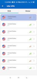 USA VPN - Fast & Secure Screenshot 3