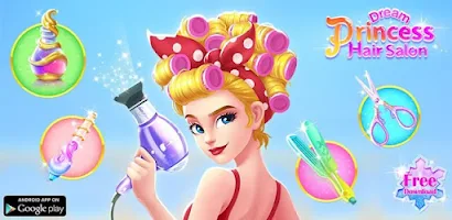 Princess Dream Hair Salon Screenshot 1