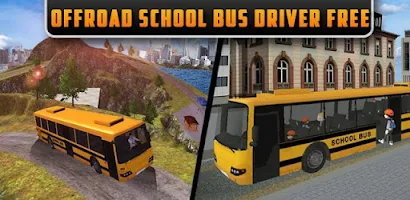 Offroad School Bus Driver Game Screenshot 1
