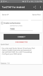 Tun2TAP Socks&sol;HTTP to VPN Screenshot 3