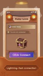 Ruby Link - Fast Aisle VPN Screenshot 1