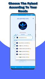 AR UDP PRO VPN - Fast & Safe Screenshot 3