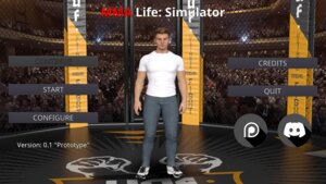 MMA Life Simulator Screenshot 1