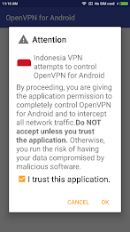 Indonesia VPN - for OpenVPN Screenshot 3