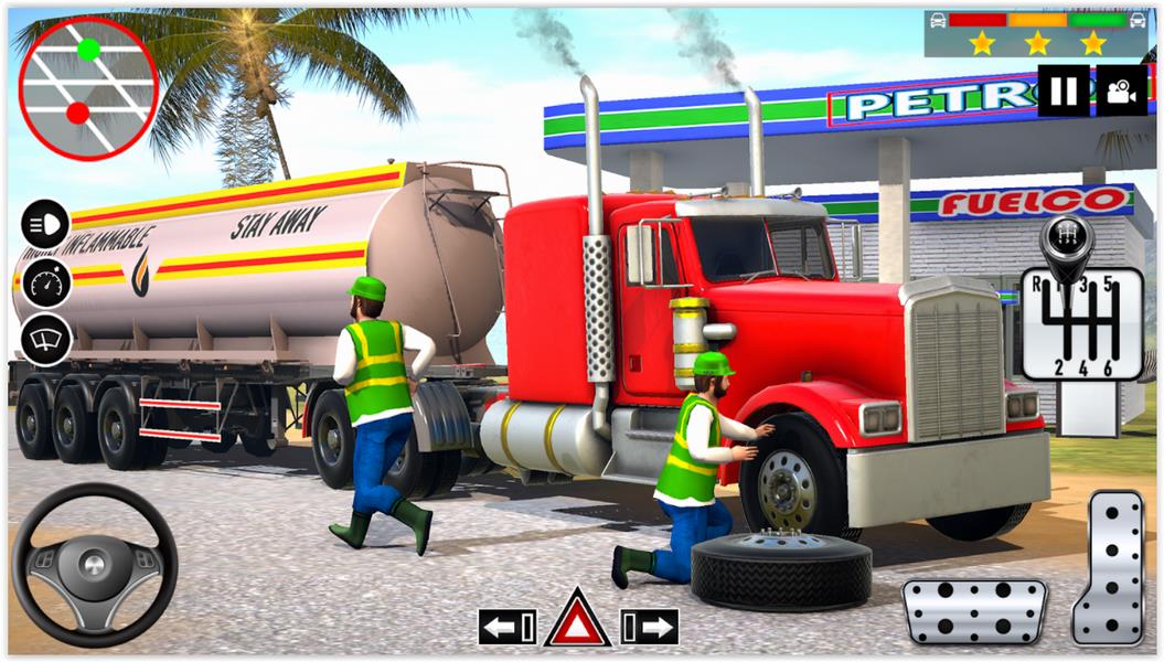 Oil Tanker Truck Driving Screenshot 2