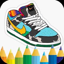coloring sneakers APK