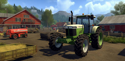 Farmland Tractor Farming Games Screenshot 1