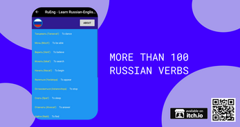 RuEng - Russian and English Verbs Screenshot 3