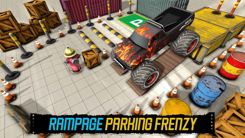 Monster Truck Parking Game 3D Screenshot 2