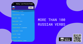 RuEng - Russian and English Verbs Screenshot 2
